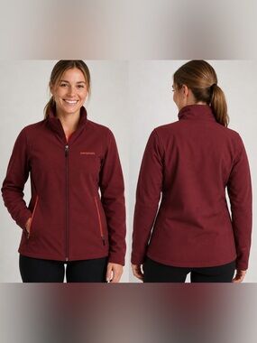 Patagonia Women's Burgundy Full-Zip Jacket